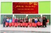 TRƯỜNG THCS XÃ THANH XƯƠNG TẶNG QUÀ TẾT CHO HỌC SINH