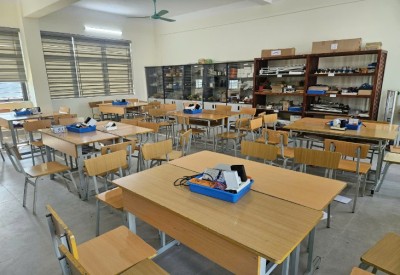 Công tác chuẩn bị đồ dùng dạy học, "hậu phương vững chắc" cho mỗi tiết lên lớp